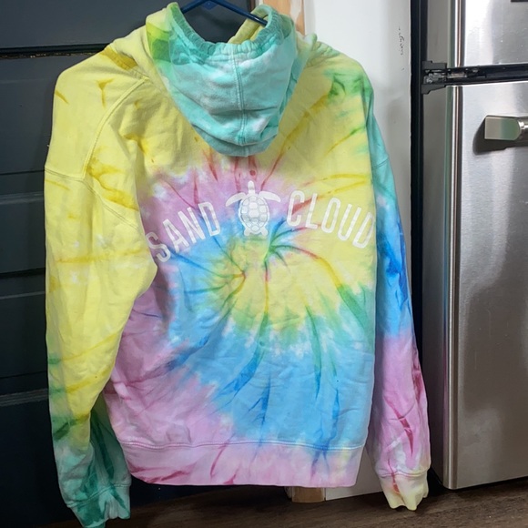 Tie-dye Sand Cloud hoodie - Picture 4 of 5